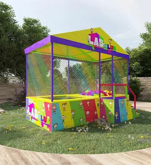 Батутный арена на 1 поле с поролоновой ямой