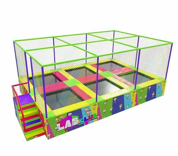 Батутный комплекс на 6 прыжковых полей