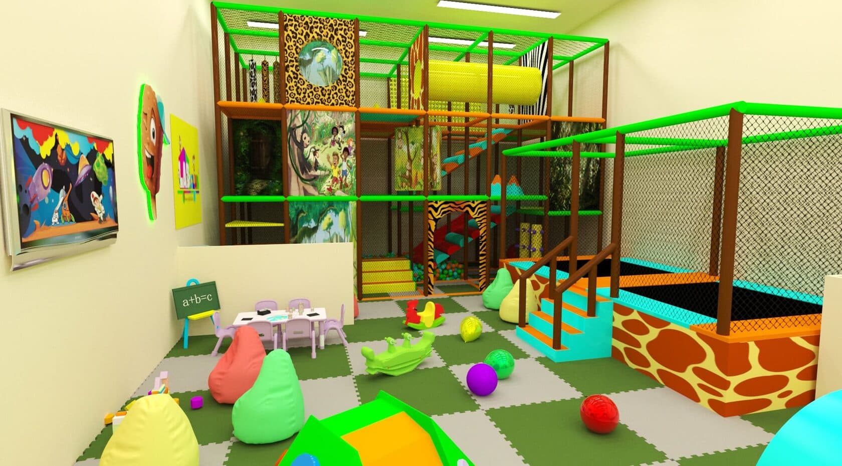 Детский развлекательный центр - "Джунгли"