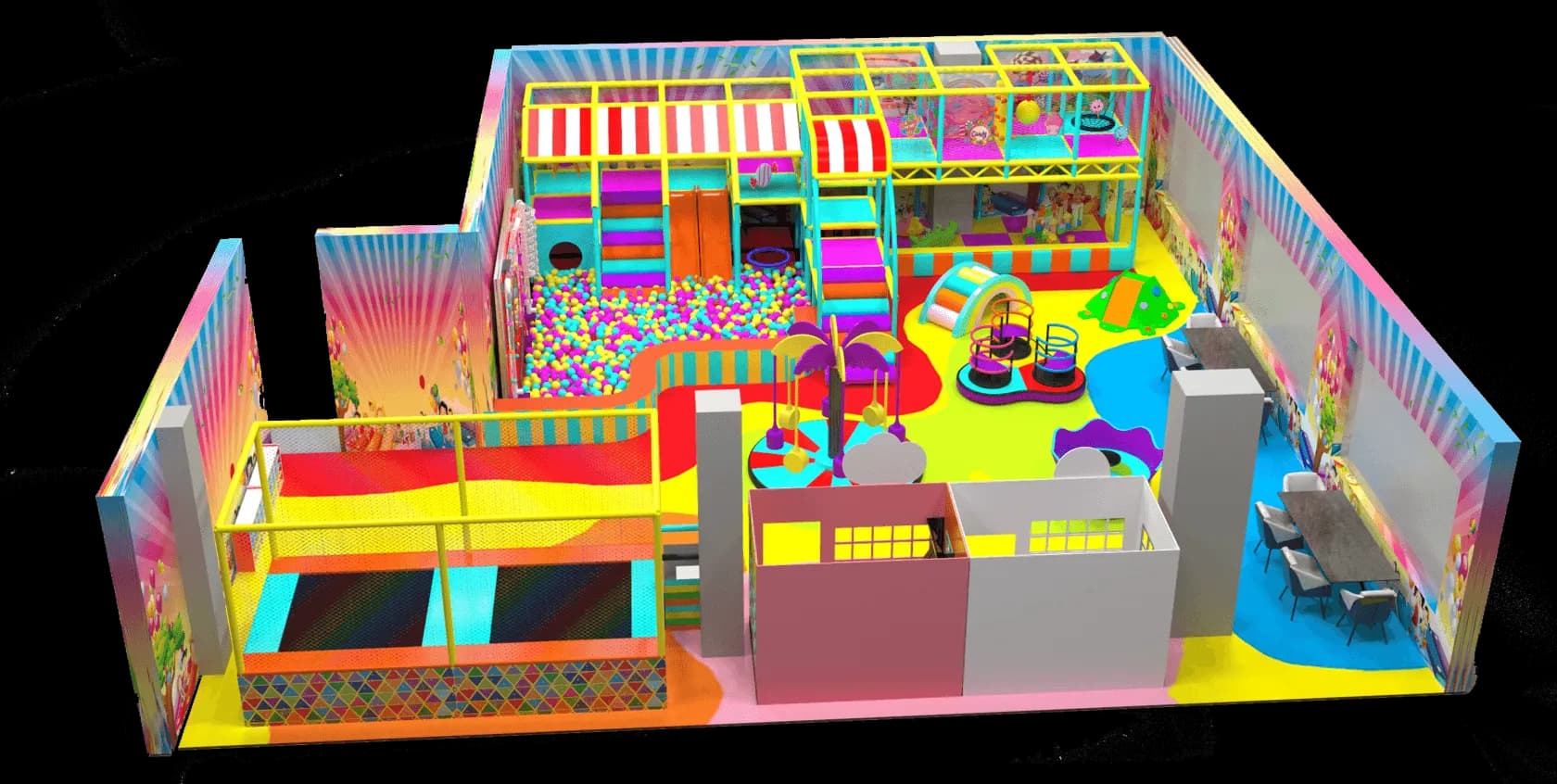 Детский развлекательный центр - "Kiss land"