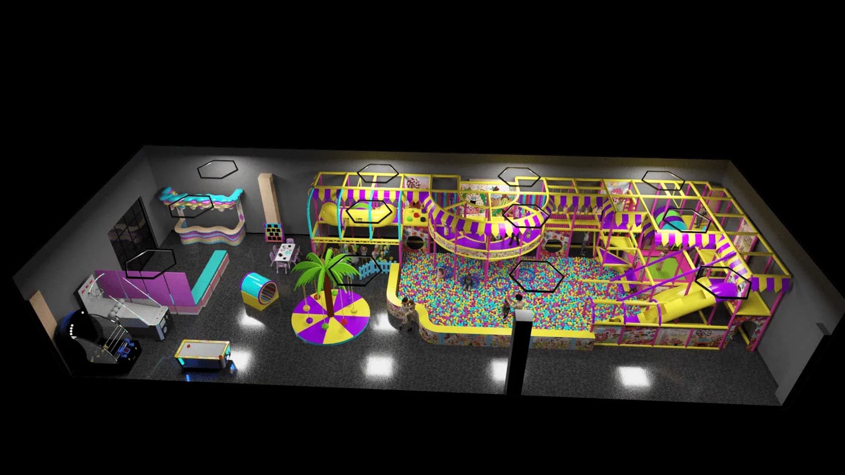 Детский развлекательный центр - "Конфетная фабрика"