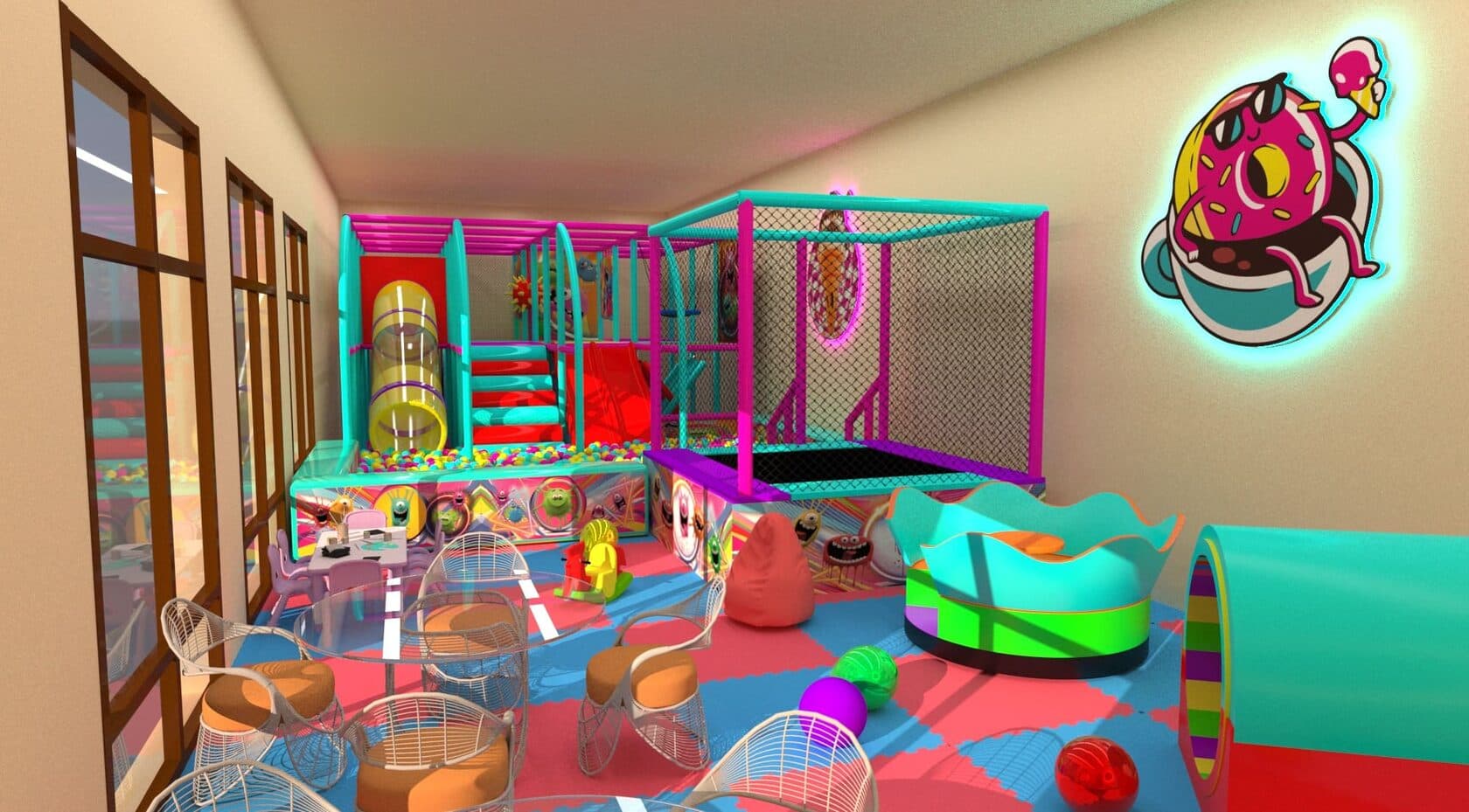 Детский развлекательный центр - "Корпорация монстров"