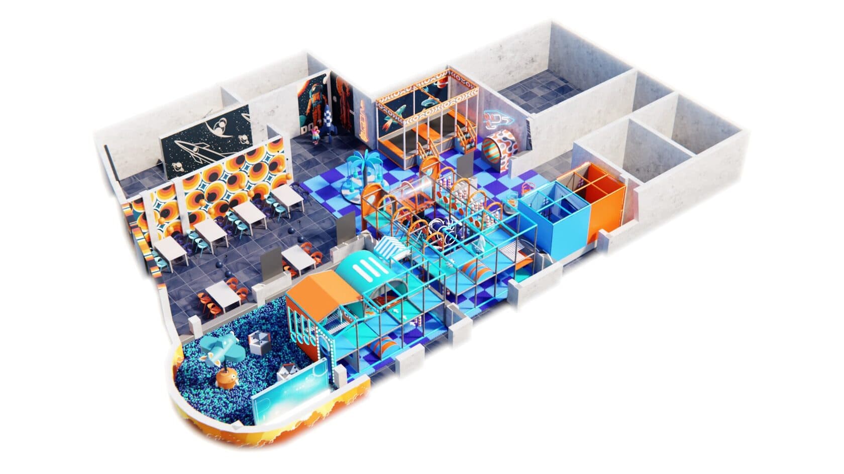 Детский развлекательный центр - "Космо Град"