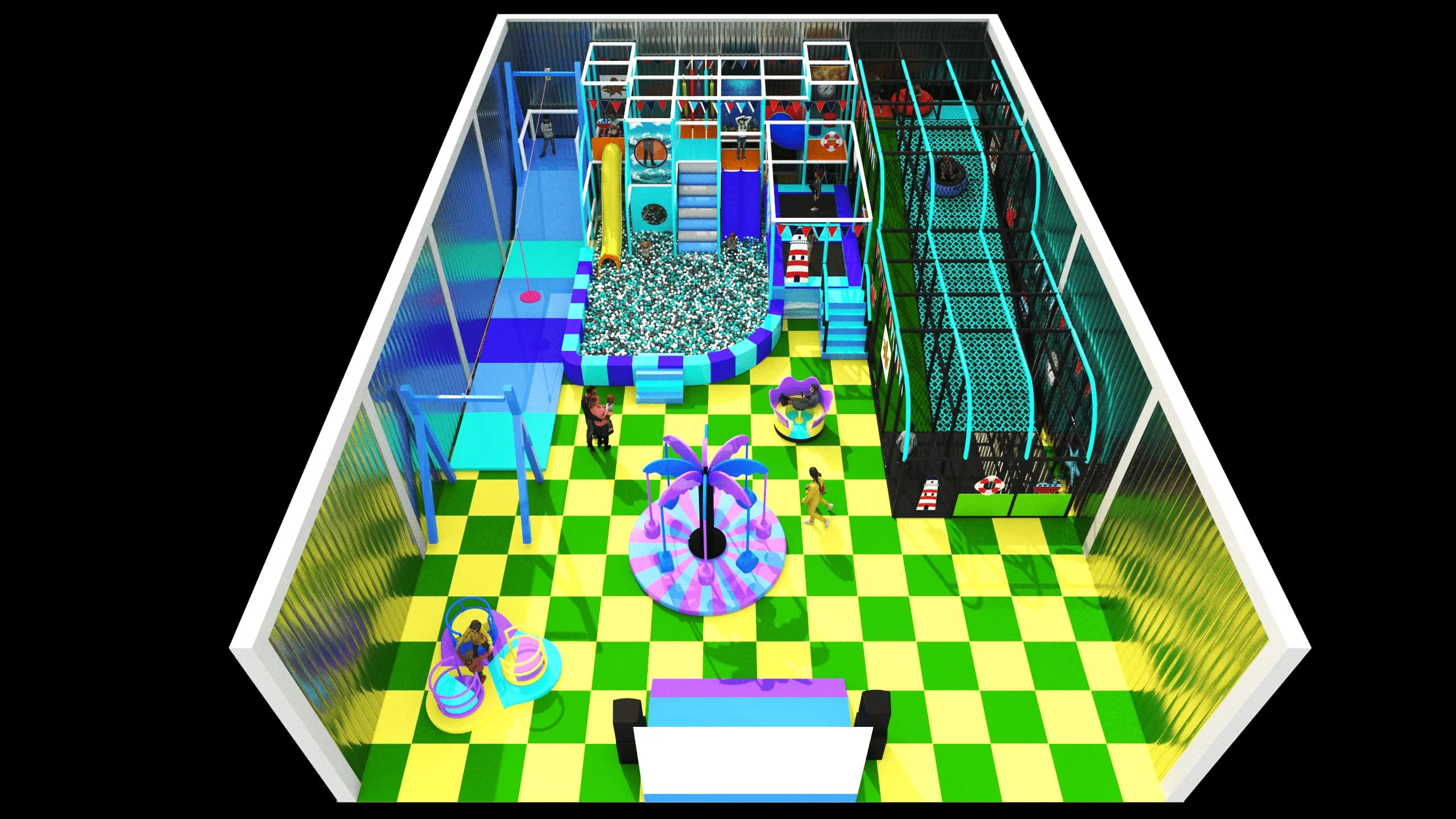 Детский развлекательный центр - "Маяк"