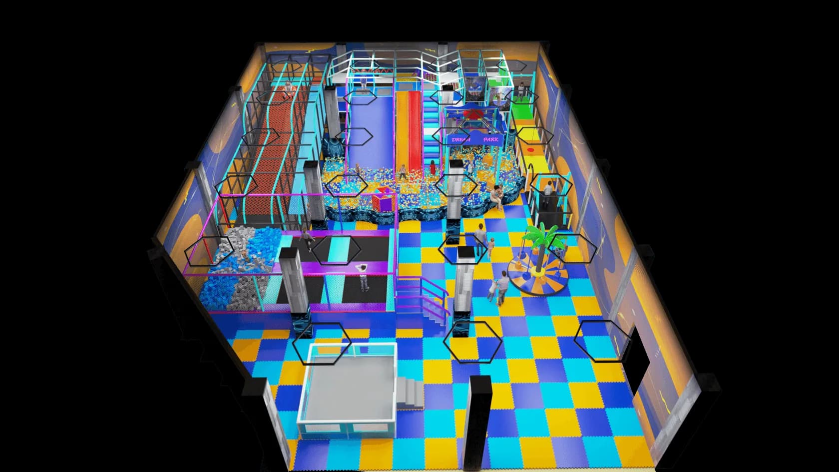 Детский развлекательный центр - "Небосвод"