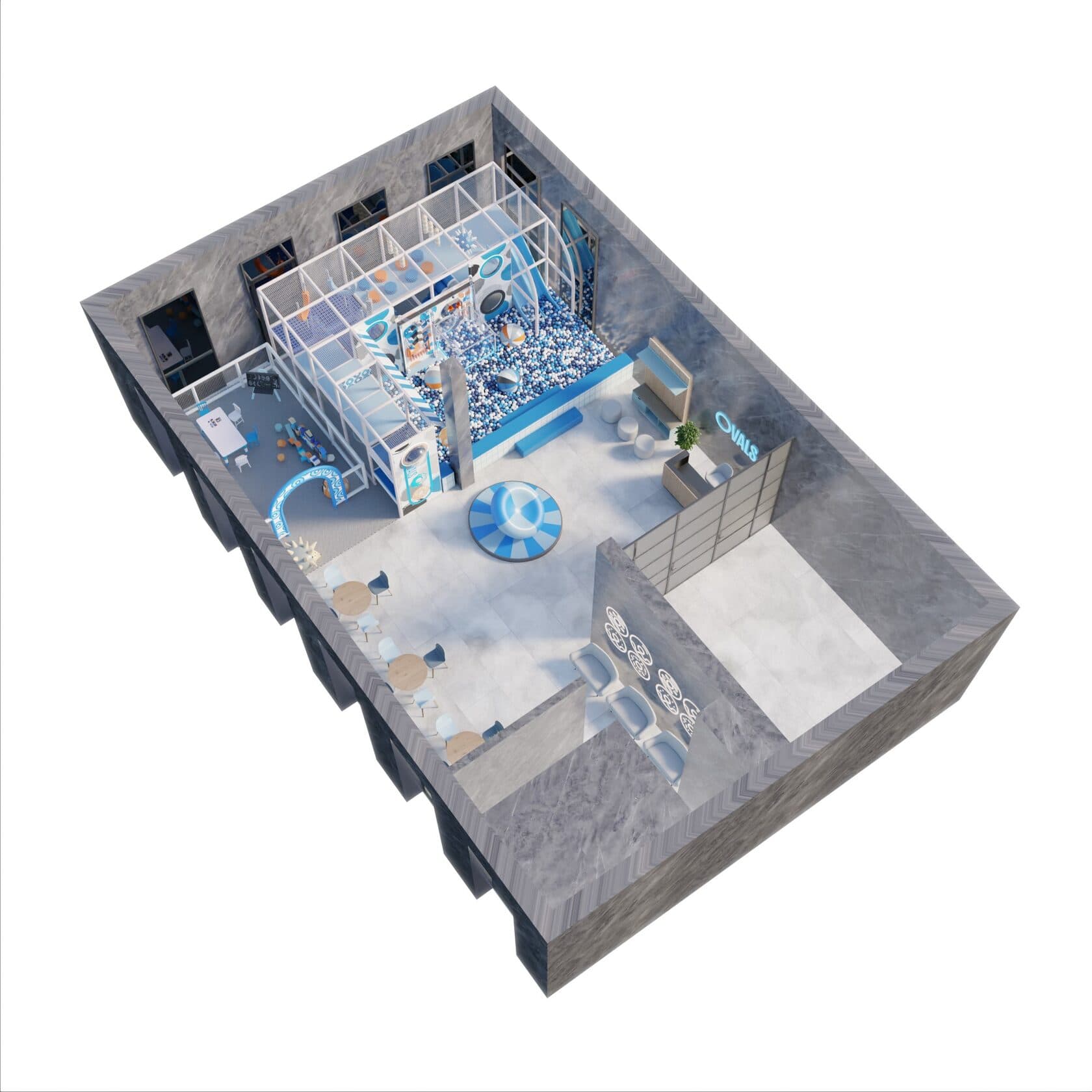 Детский развлекательный центр - "OVALS"