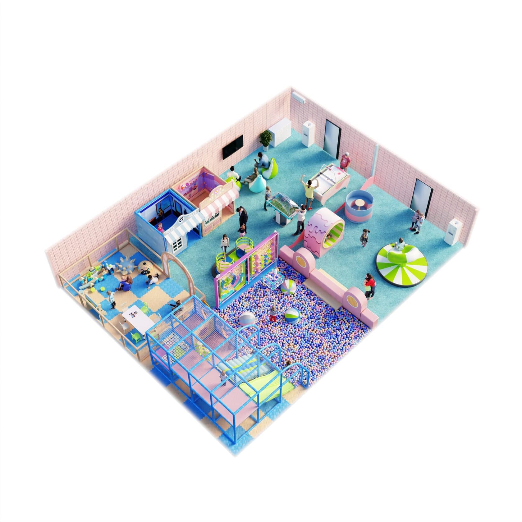 Детский развлекательный центр - "Сладкий Мир"