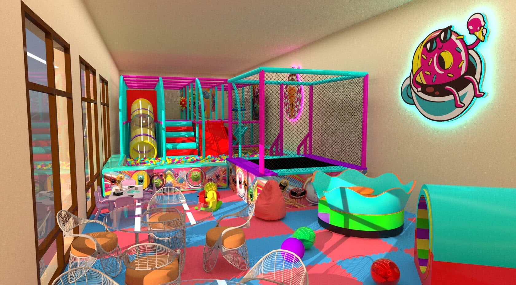 Детский развлекательный центр - "Слайм"