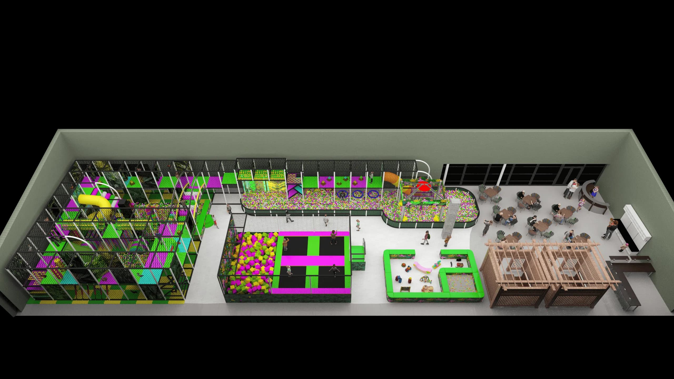 Детский развлекательный центр - "Тропики"