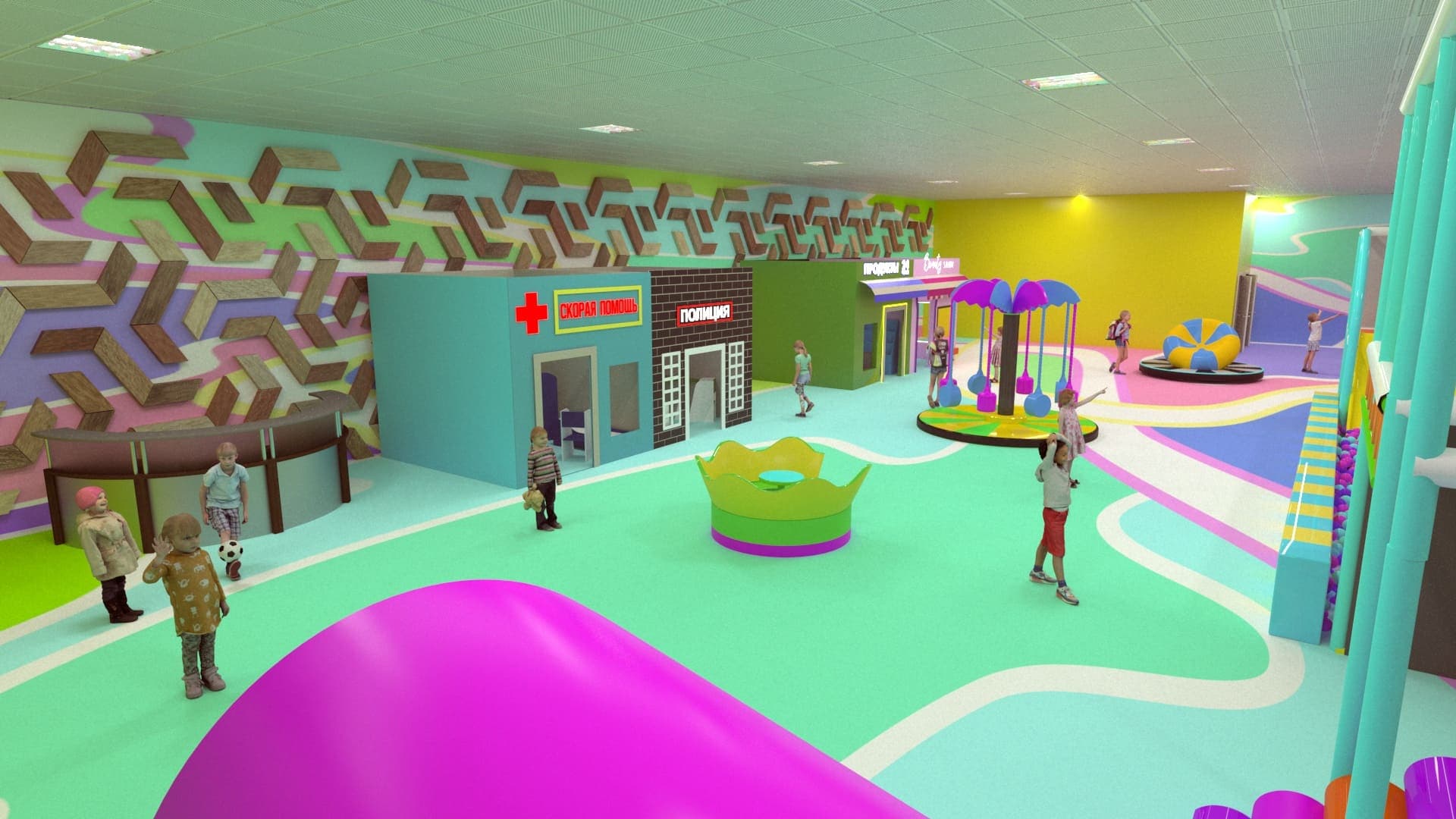 Детский развлекательный центр - "Урбан"