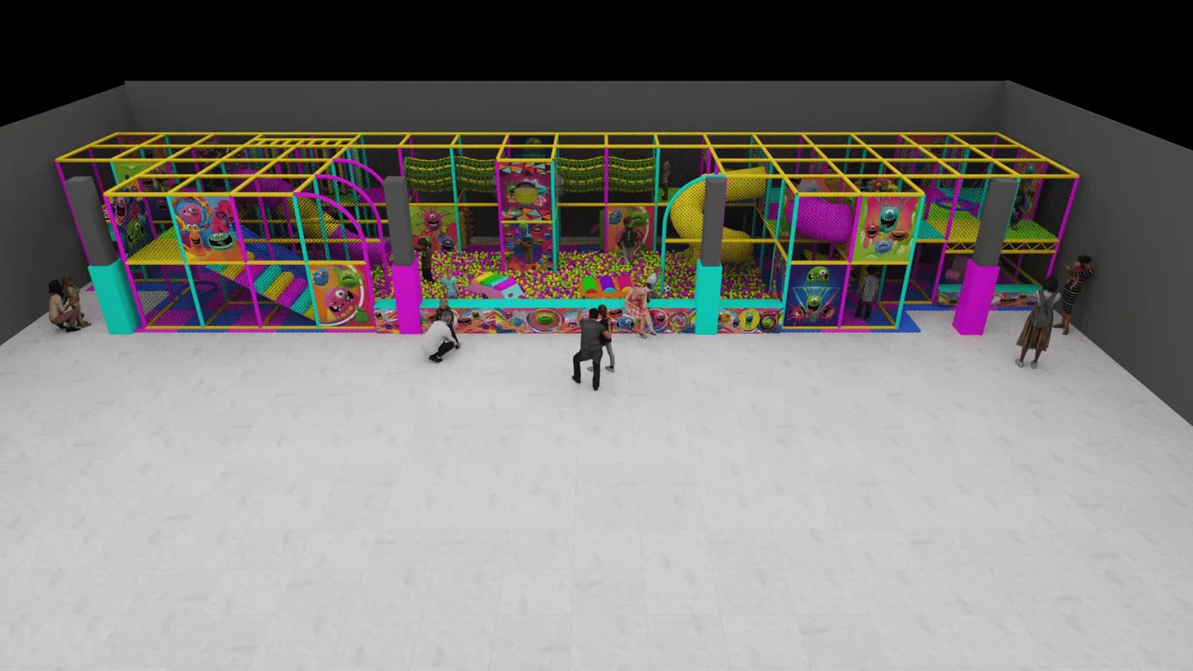 Детский развлекательный центр - "Вирус"