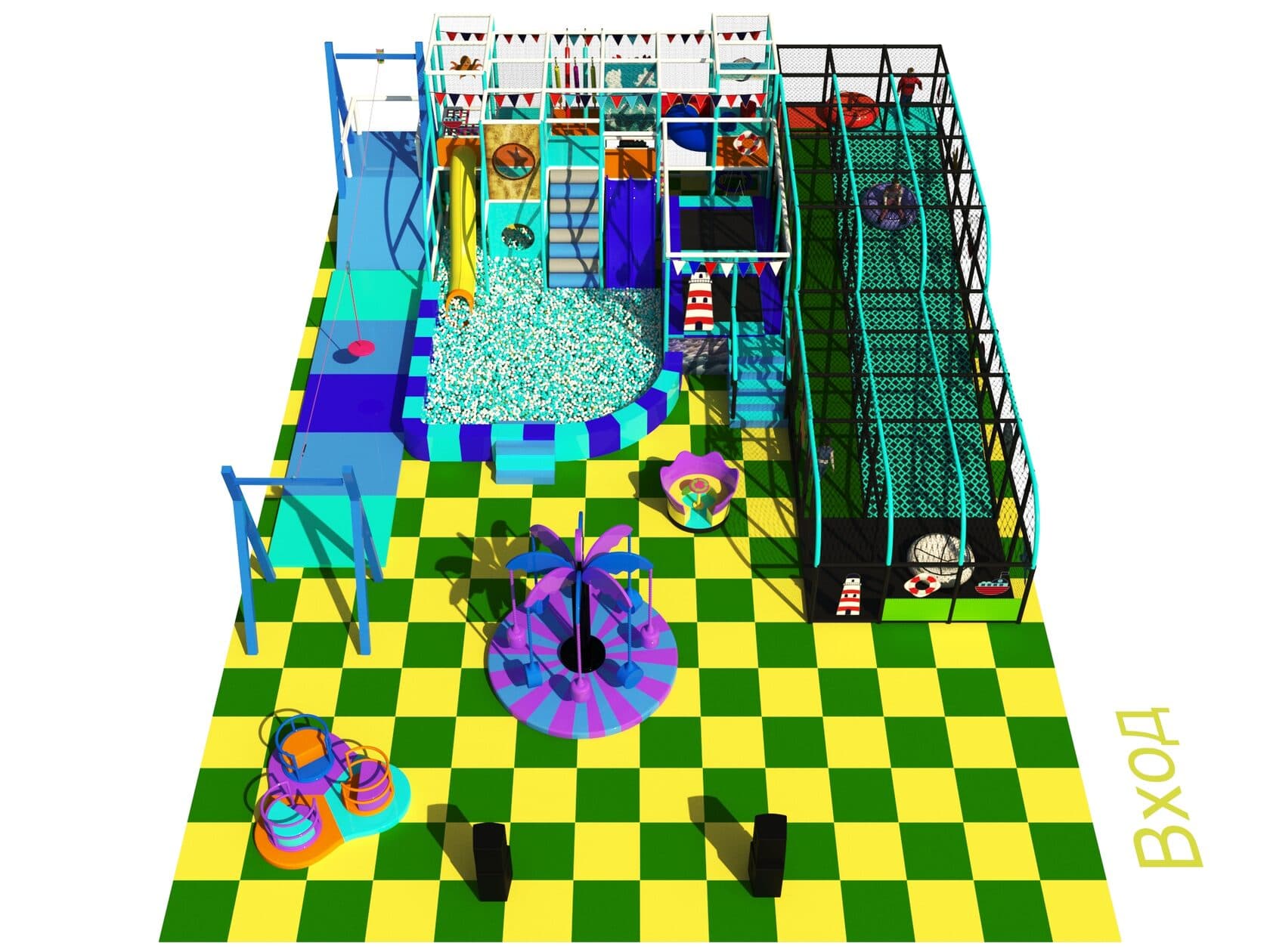 Детский развлекательный центр - "Water park"