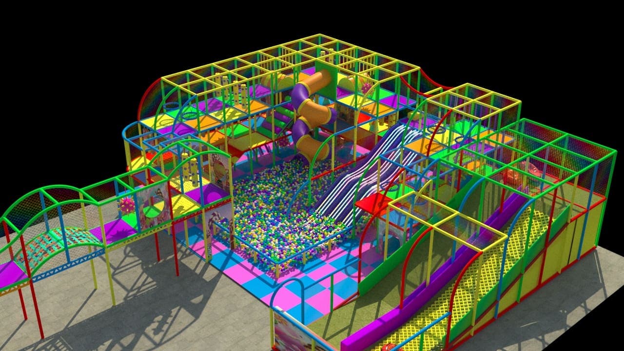 Игровой комплекс "Яркий БУМ"