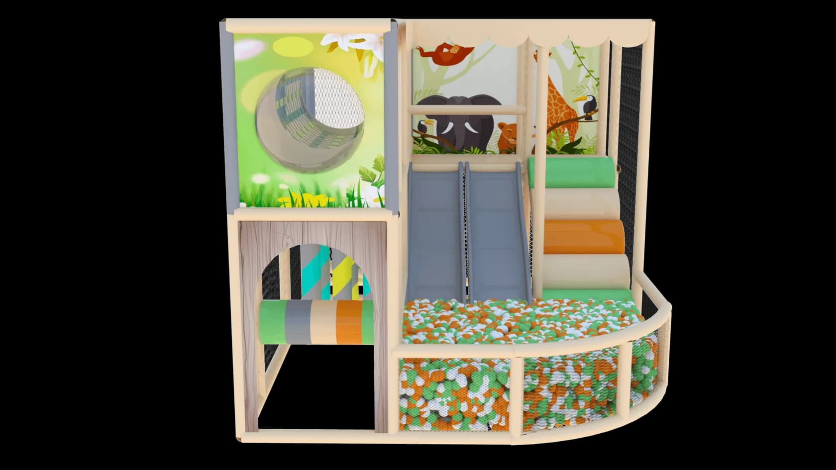 Игровой лабиринт «Африка»