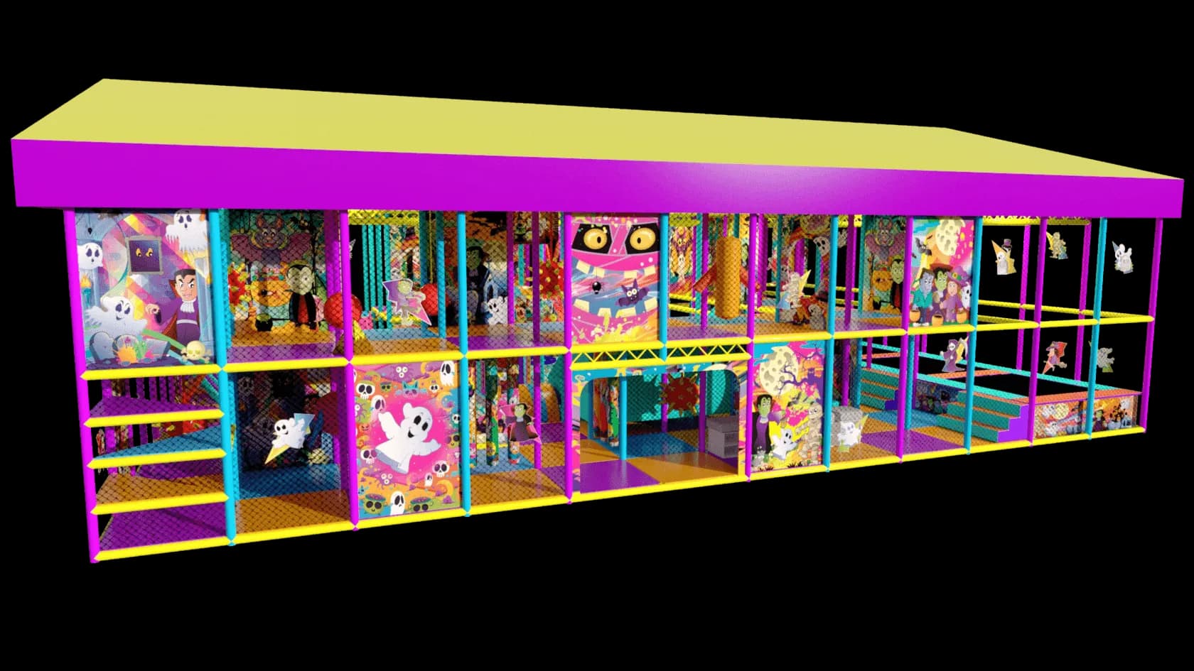 Игровой лабиринт «Джунгли»