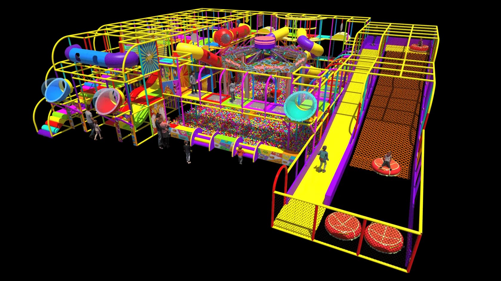 Игровой лабиринт «Комикс»