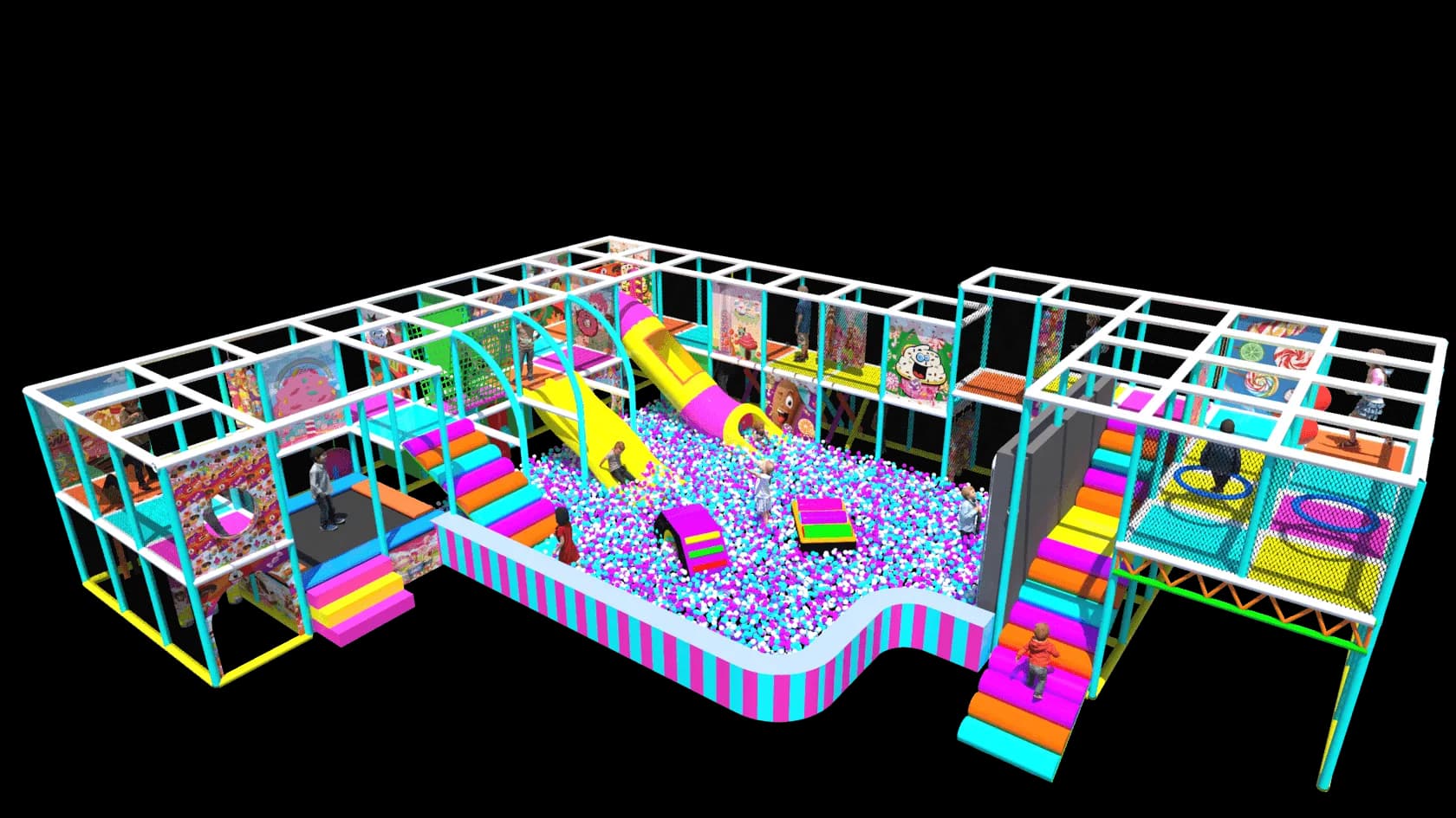 Игровой лабиринт «Кондитерская»