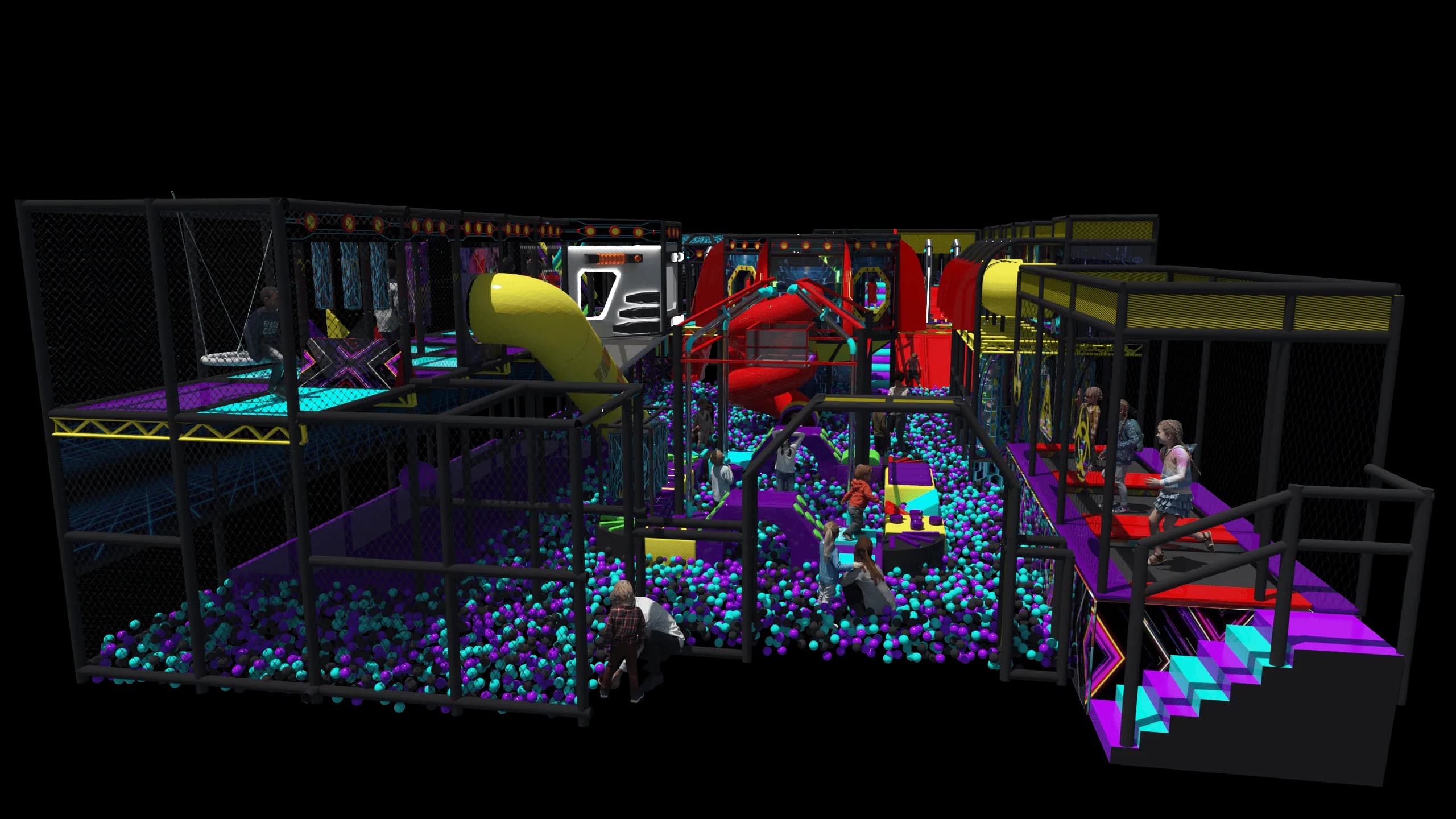 Игровой лабиринт «Лаборатория»