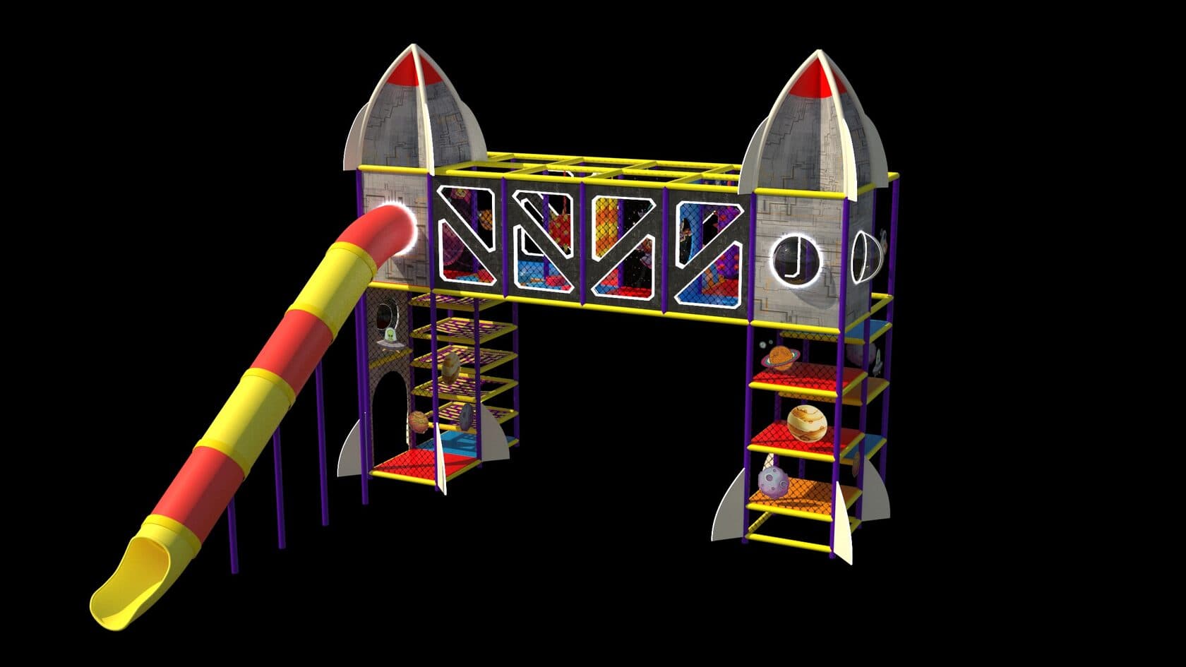 Игровой лабиринт "Ракета"