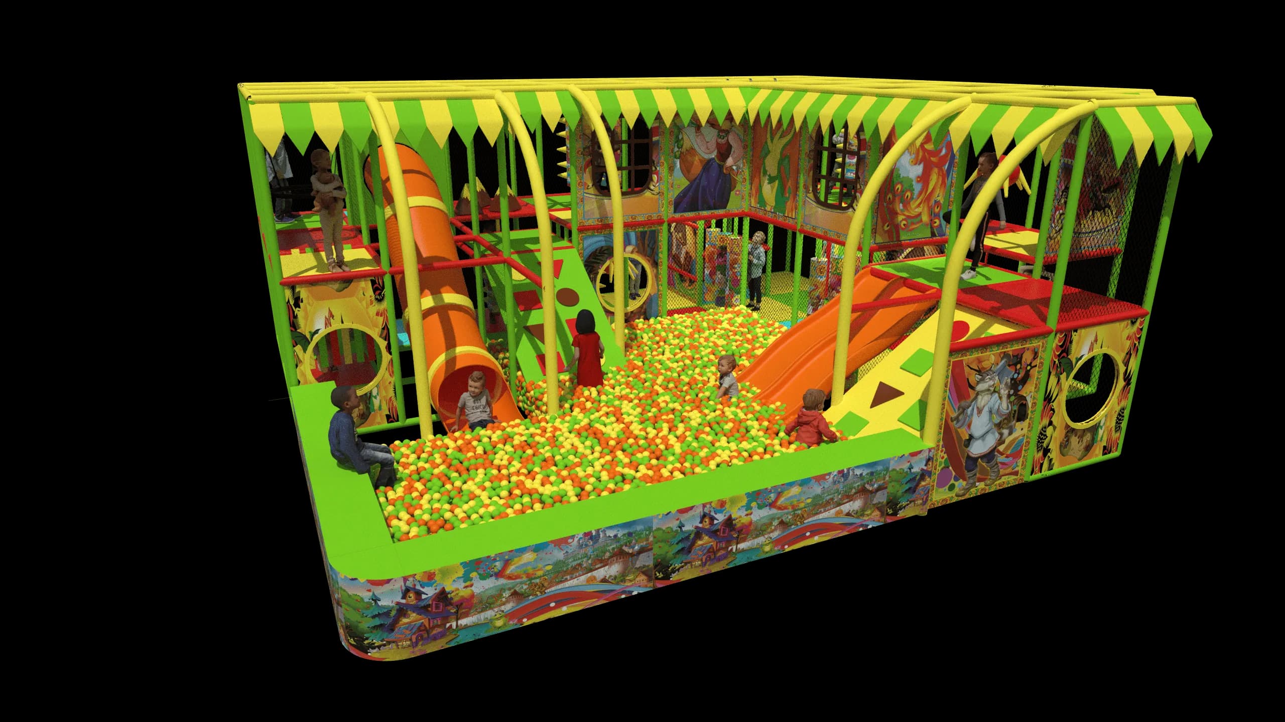 Игровой лабиринт «Сказка»