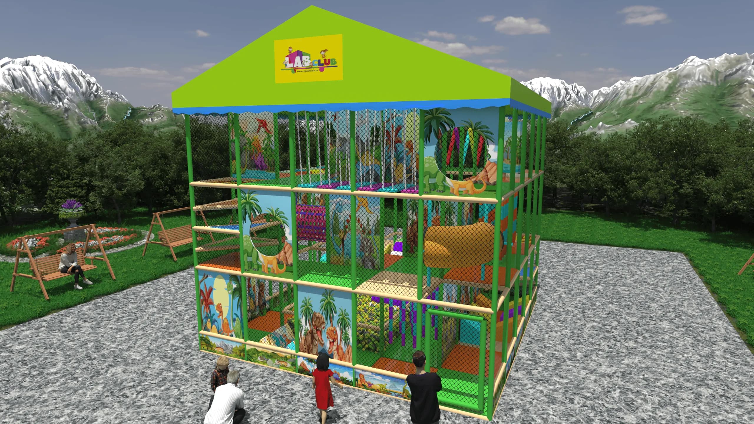 Игровой лабиринт «Сказочный Лабиринт»