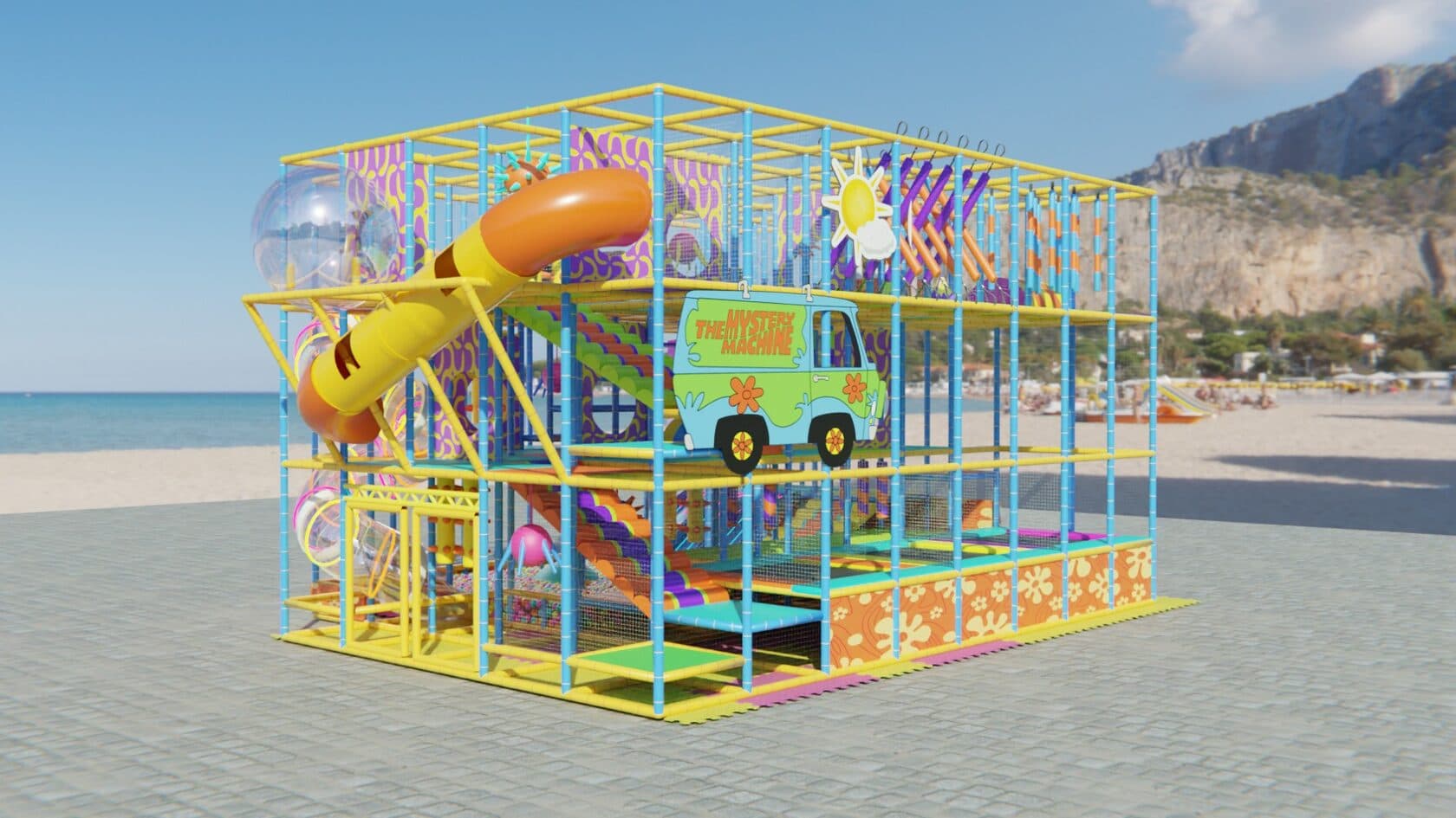 Игровой лабиринт «Скуби-Ду»