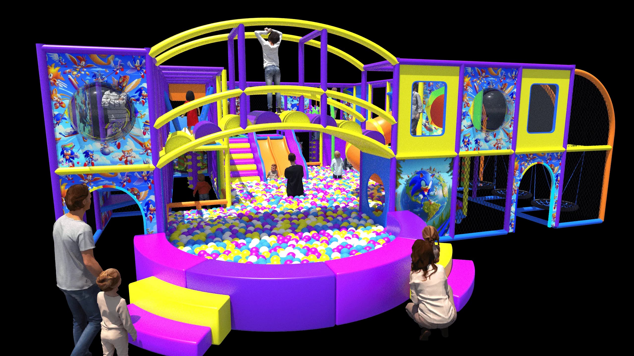 Игровой лабиринт «Соник»