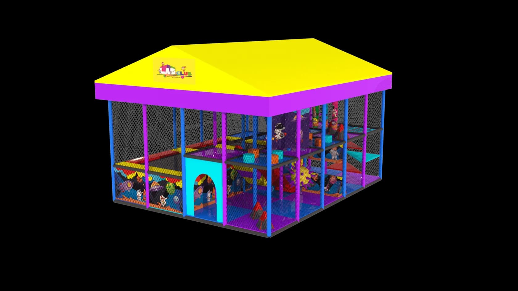 Игровой лабиринт стандарт -1