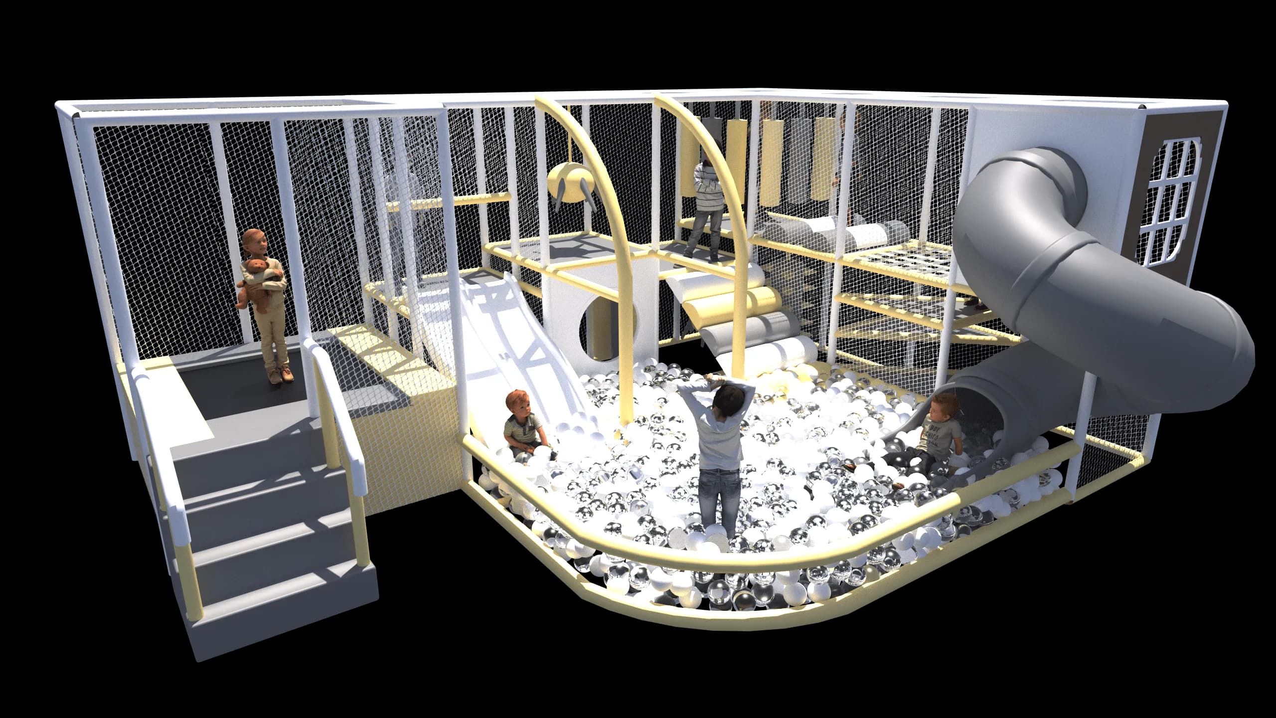 Игровой лабиринт «Тортик»