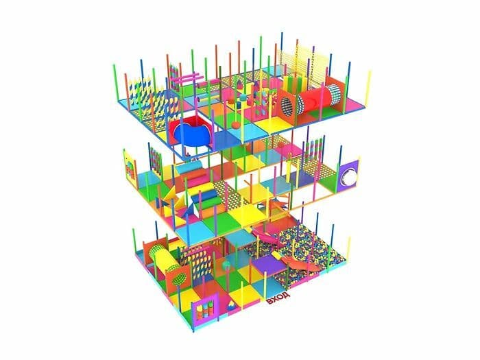 Игровой лабиринт: «Трёшка»