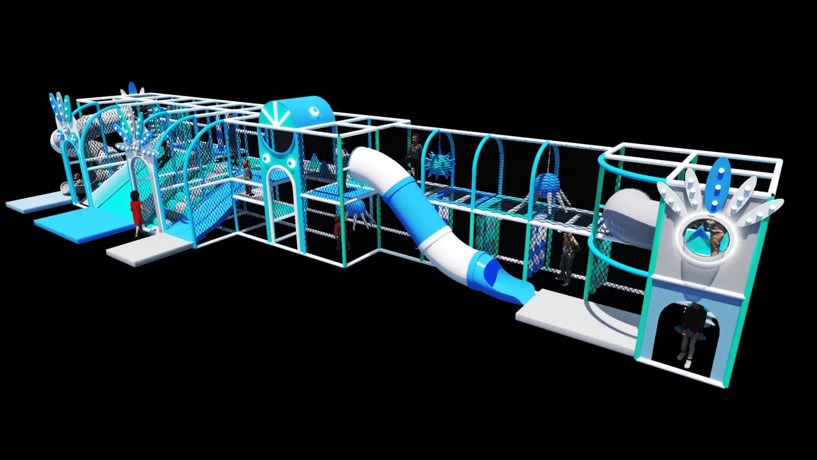 Игровой лабиринт «Вирус»